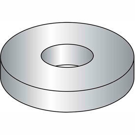 #10 Flat Washer - SAE - 7/32"" I.D. - Steel - Zinc Plated - Grade 2 - Pkg of 100