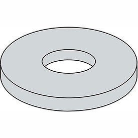1/4"" x 2"" Fender Washer - .285"" I.D. - .047/.08"" Thick - Steel - Zinc Plated