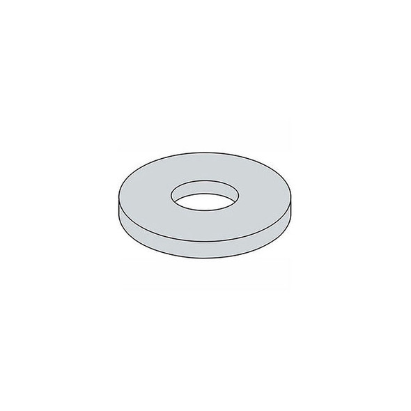 1/4"" x 2"" Fender Washer - .285"" I.D. - .047/.08"" Thick - Steel - Zinc Plated