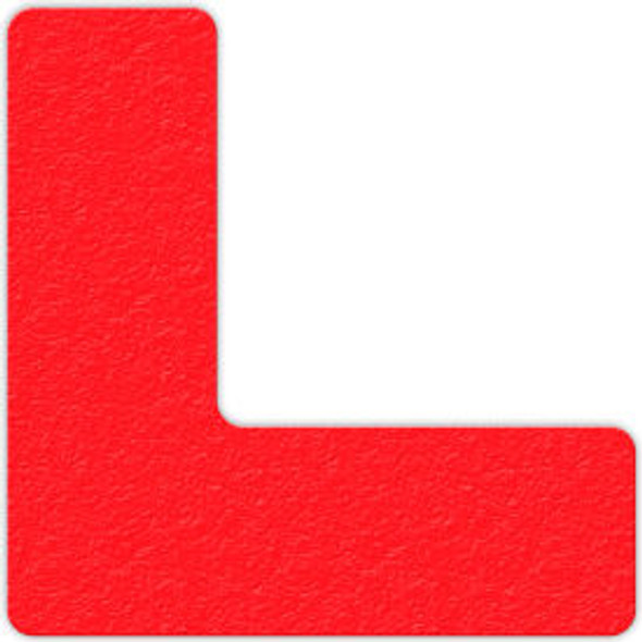 Floor Marking Tape Red L Shape 25/Pkg. LM110R
