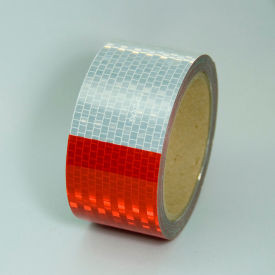 Conspicuity DOT-C2 Reflective Tape Red/White 2""W x 30'L Roll V57203SR