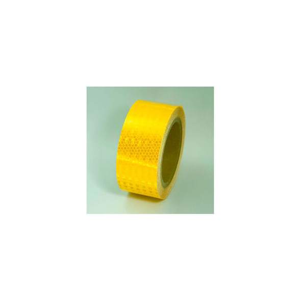 Super Brite Reflective Tape Yellow 2""W x 30'L Roll HRT230YL