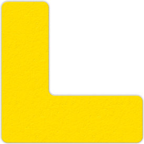 Floor Marking Tape Yellow L Shape 25/Pkg. LM110Y