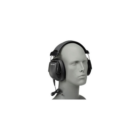 Howard Leight 1030110 Sync Stereo Earmuff with Audio Input Jack NRR 25