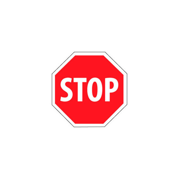 Security Stop Sign - Stop