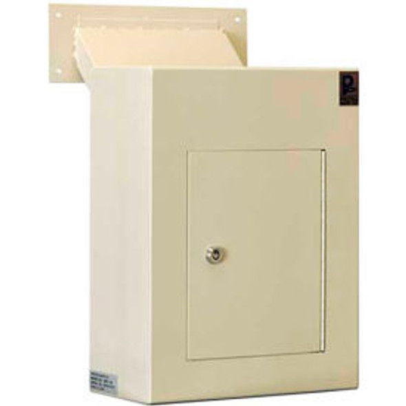 Protex Wall Depository Drop Box WDC-160 with Adjustable Chute - 12""W x 6""D x 1