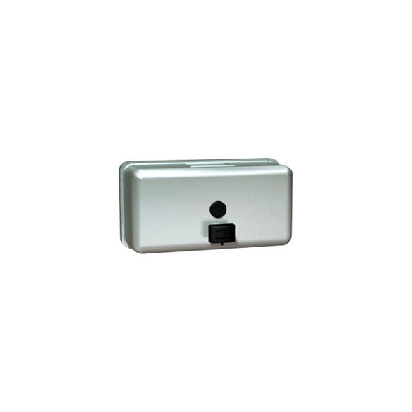 ASI Stainless Soap Dispenser Horizontal - 10-0345