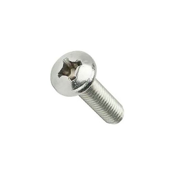 M4-0.7 x 25  MET Phillips Pan Head Machine Screw 7985A Z/P  PKG. 100