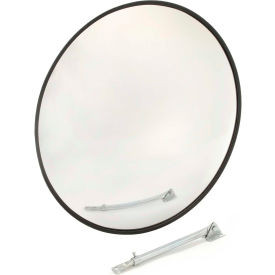 Round Acrylic Convex Mirror Outdoor 18"" Dia. 160 degrees Viewing Angle