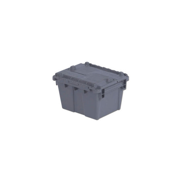 ORBIS Flipak Distribution Container 11-3/4""L x 9-3/4""W x 7-11/16""H Gray