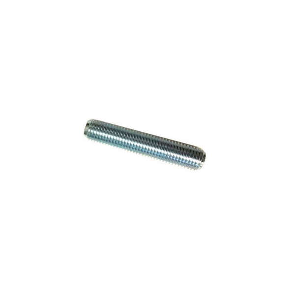 5/16-18 x 3-1/2"" Zinc Finish Low Carbon Fully Threaded Stud - Package Qty 100
