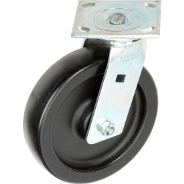 Faultless Swivel Plate Caster 1461-8 8"" Polyolefin Wheel