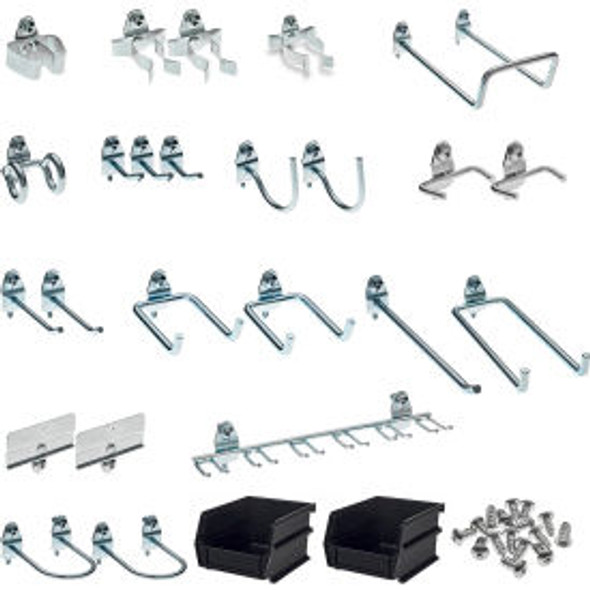 Triton Products DuraHook Kit 24 Assorted Hooks & 2 Bins