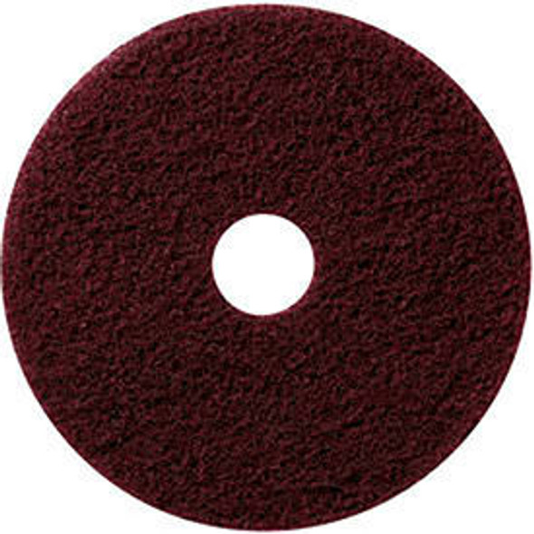Global Industrial 22"" Stripping Pad Burgundy 5 Per Case Global Industrial 22"" Stripping Pad Burgundy 5 Per Case
