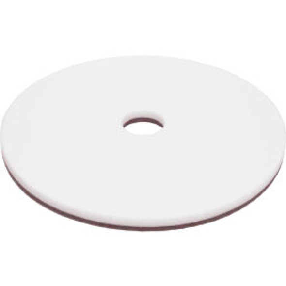 Global Industrial 20"" Floor Pad White 5 Per Case
