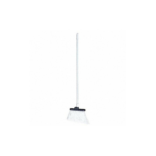 Tough Guy Angle Broom,48 in Handle L,12 in Face 2KU14
