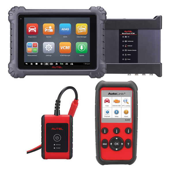 Buy (1) MaxiSYS MS919 Diagnostic Tablet, and Get (1) Autolink AL629 and (1) MaxiBAS BT506 MS919BAT
