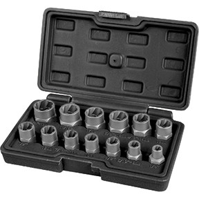 13-Pc. 3/8” Drive Bolt Extractor Socket Set 513