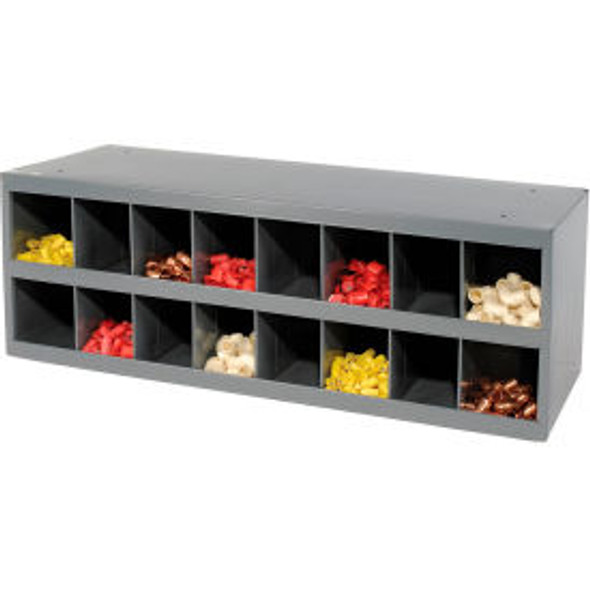 Durham Steel Storage Parts Bin Cabinet 353-95 Open Front - 16 Compartments