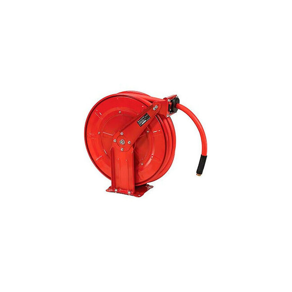 Florida Pneumatic 6802 1/2""x50' 300 PSI Spring Retractable Low Pressure Steel H