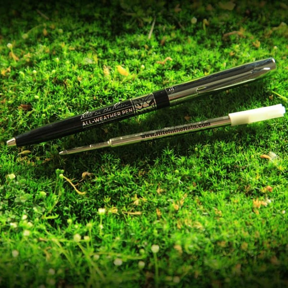Rite in the Rain Ballpoint Pen Refill,Fine,Black 37R
