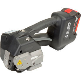 Global Industrial Battery Operated Polyester Strapping Tool For 1/2"" Strap Widt