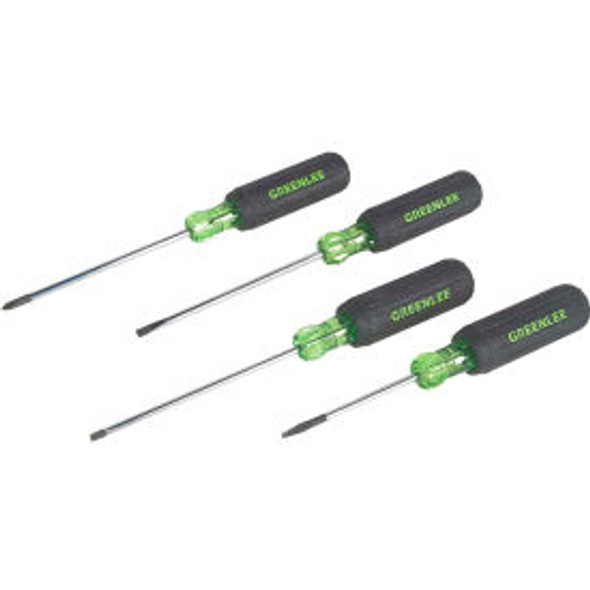 Greenlee 0153-03C 4 Pc Mini Screwdriver Set