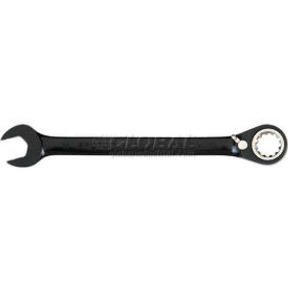 Proto JSCV16 Black Chrome Combination Reversible Ratcheting Wrench 1/2"" - Splin
