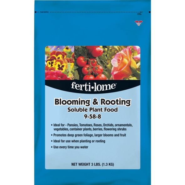 Ferti-Lome 3 Lb. 9-58-8 Blooming & Rooting Soluble Dry Plant Food 11772 Ferti-Lome 3 Lb. 9-58-8 Blooming & Rooting Soluble Dry Plant Food 11772
