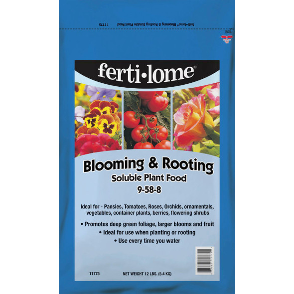 Ferti-Lome 12 Lb. 9-58-8 Blooming & Rooting Soluble Dry Plant Food 11775