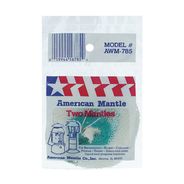 American Mantle Single/Twin Standard Tie Lantern Mantle (2-Pack) AWM785