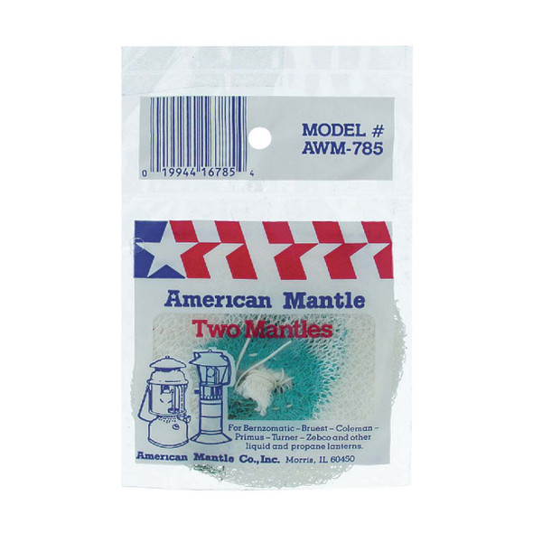 American Mantle Single/Twin Standard Tie Lantern Mantle (2-Pack) AWM785