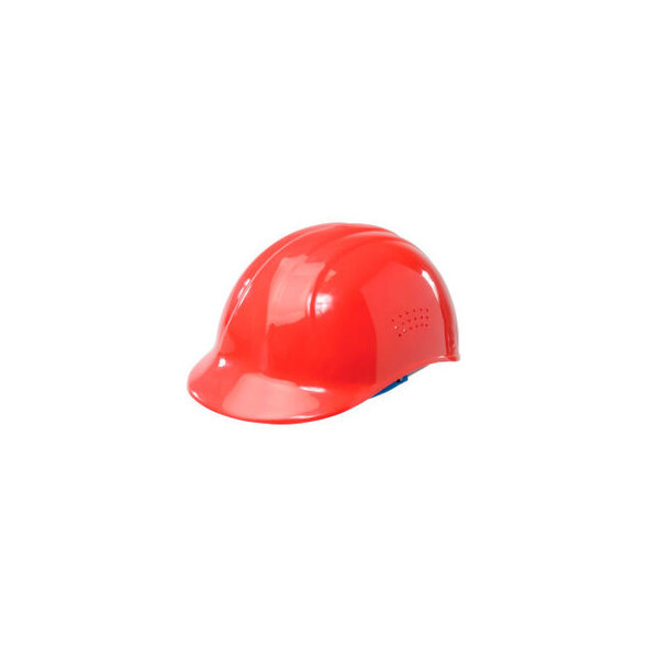 ERB 67 Vented Bump Cap with 4-Point Pinlock Suspension Red