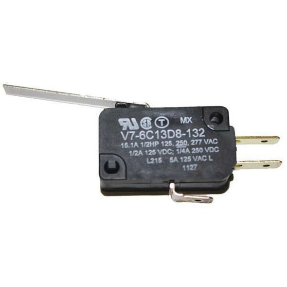 Honeywell Miniature Snap Action Switch, Lever, Long Actuator, SPDT V7-6C13D8-132