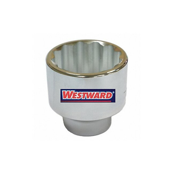 Westward 1 in Drive, 80mm 12 pt Metric Socket, 12 Points 45J257