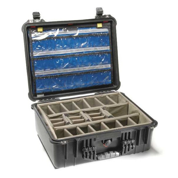 Pelican Protector Case,Black,20 11/16" L 1550-005-110