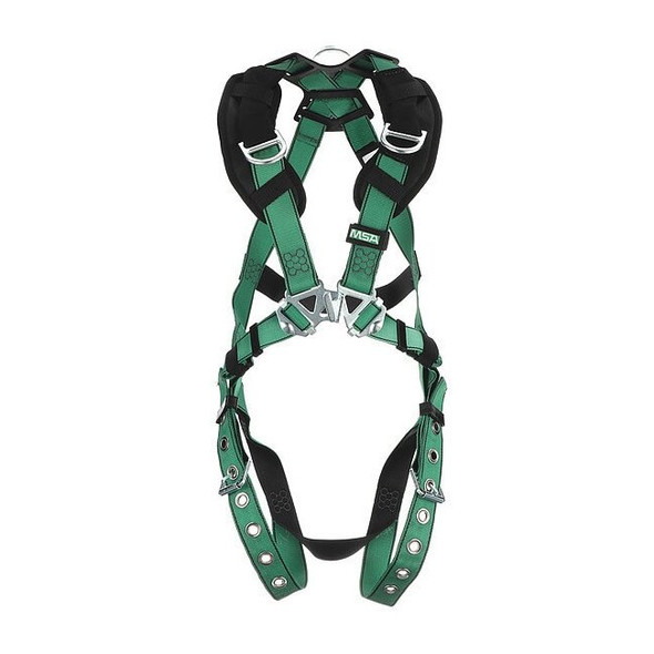 V-FORM Full Body Harness, 2XL, 400 lb., Quick-Connect Chest/ Tongue Leg Straps