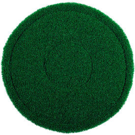 Global Industrial 13"" Scrubbing Pad Green 4 Per Case