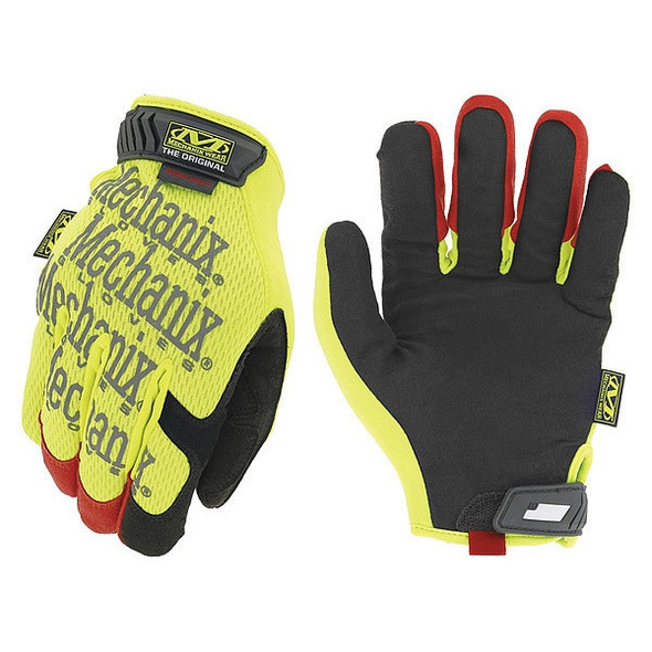 Mechanix Wear Mechanics Gloves,Hi-Vis Yellow,9,PR SMG-X91-009 Mechanix Wear Mechanics Gloves,Hi-Vis Yellow,9,PR SMG-X91-009