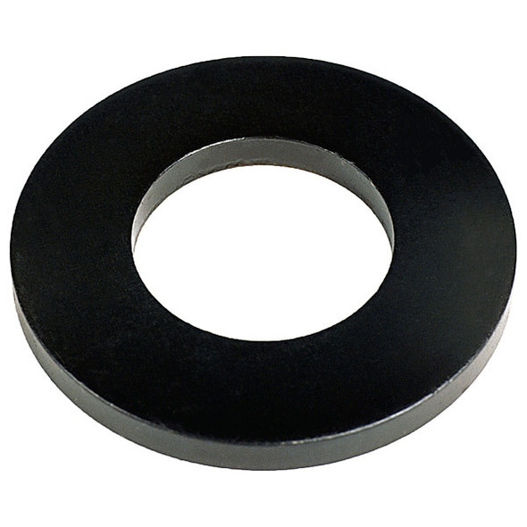 Te-Co Flat Washer, For Screw Size 1/2" ,Steel Black Oxide Finish, 25 PK 42605
