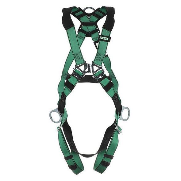 Msa Safety Full Body Harness,V-FORM,2XL 10197232 Msa Safety Full Body Harness,V-FORM,2XL 10197232