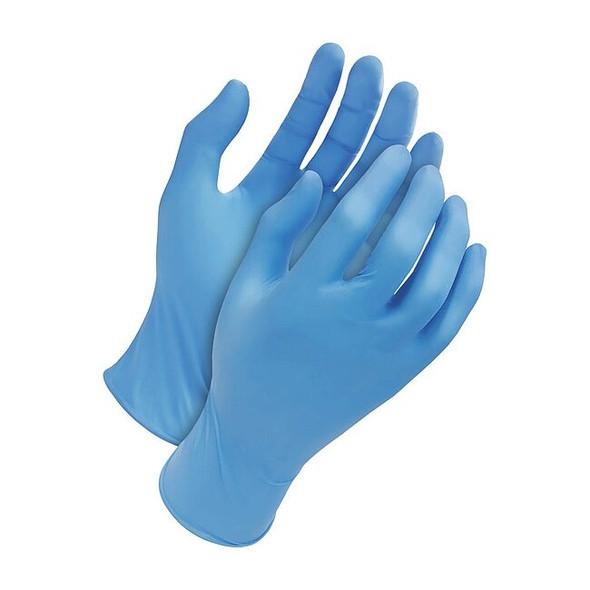 88-1-7800, Disposable Gloves, 3 mil Palm, Nitrile, Powder-Free, XL, 100 PK, Blue