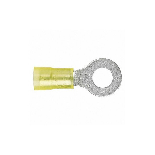 Panduit Ring Terminal,Yellow,12 AWG,10 AWG,PK50 PN10-38R-L Panduit Ring Terminal,Yellow,12 AWG,10 AWG,PK50 PN10-38R-L