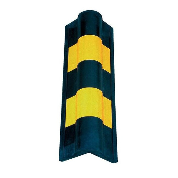Manufacturer Varies Corner Guard, Black/Yellow, 5-1/2"W X 20"H MRCG-20