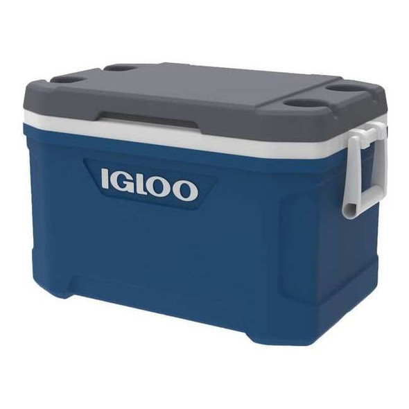 Igloo Cooler,52qt.,Gray,Plastic 50338