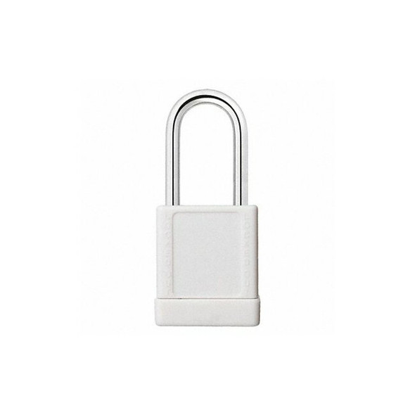 Manufacturer Varies Lockout Padlock,KD,White,2"H 48JR91 Manufacturer Varies Lockout Padlock,KD,White,2"H 48JR91