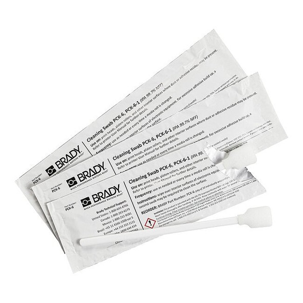 Brady Cleaning Kit, PK50 PCK-6