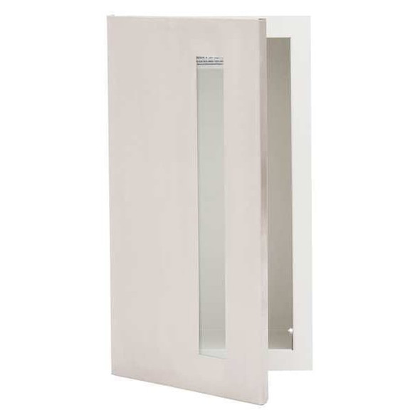 Dana Fire Extinguisher Cabinet,White,SS 7250-DV
