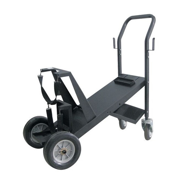 Westward Welding Cart, Casters, 1 Shelf, Steel 19D985
