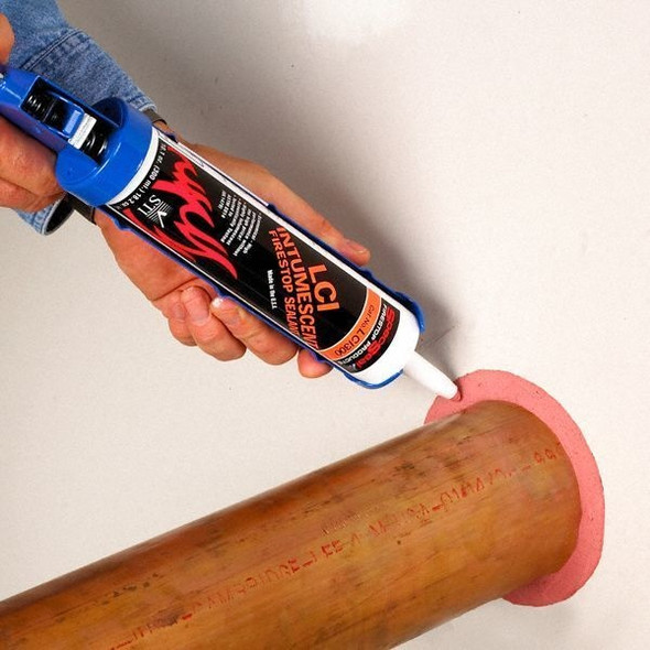 Sti Fire Barrier Sealant,5 gal.,Red LCI305
